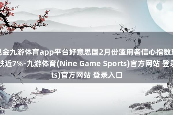 现金九游体育app平台好意思国2月份滥用者信心指数环比下跌近7%-九游体育(Nine Game Sports)官方网站 登录入口